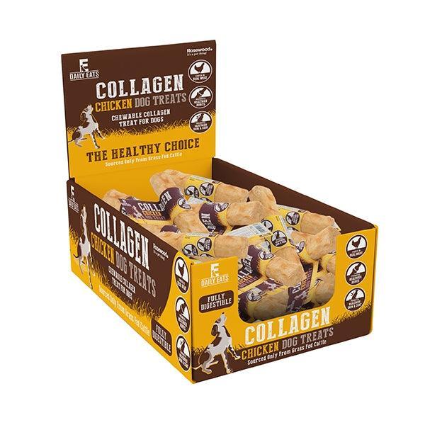 Rosewood Daily Eats Collagen Chicken Retriever Rolls 5 55g - Case of 35