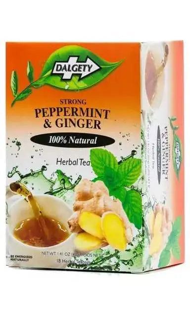 Dalgety Peppermint & Ginger Tea, 40g