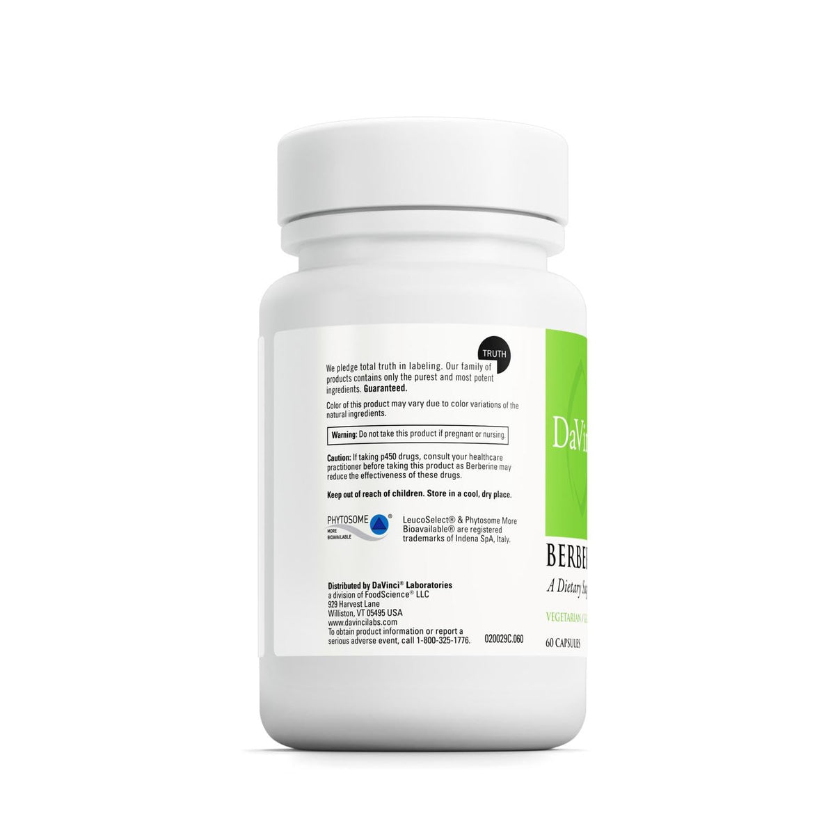 DaVinci Berberine Force: Immune & Heart Health Support (GLP-1)