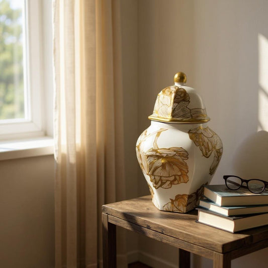 26CM CERAMIC GINGER JAR