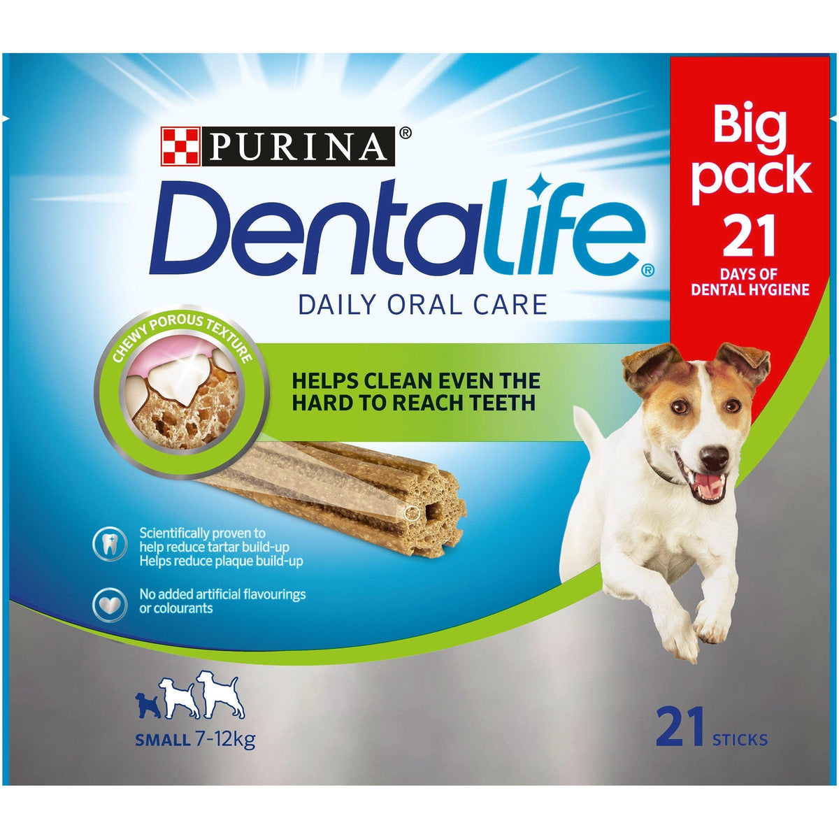 DentaLife Small (7kg-12kg) 345g 21 Sticks - Case of 3