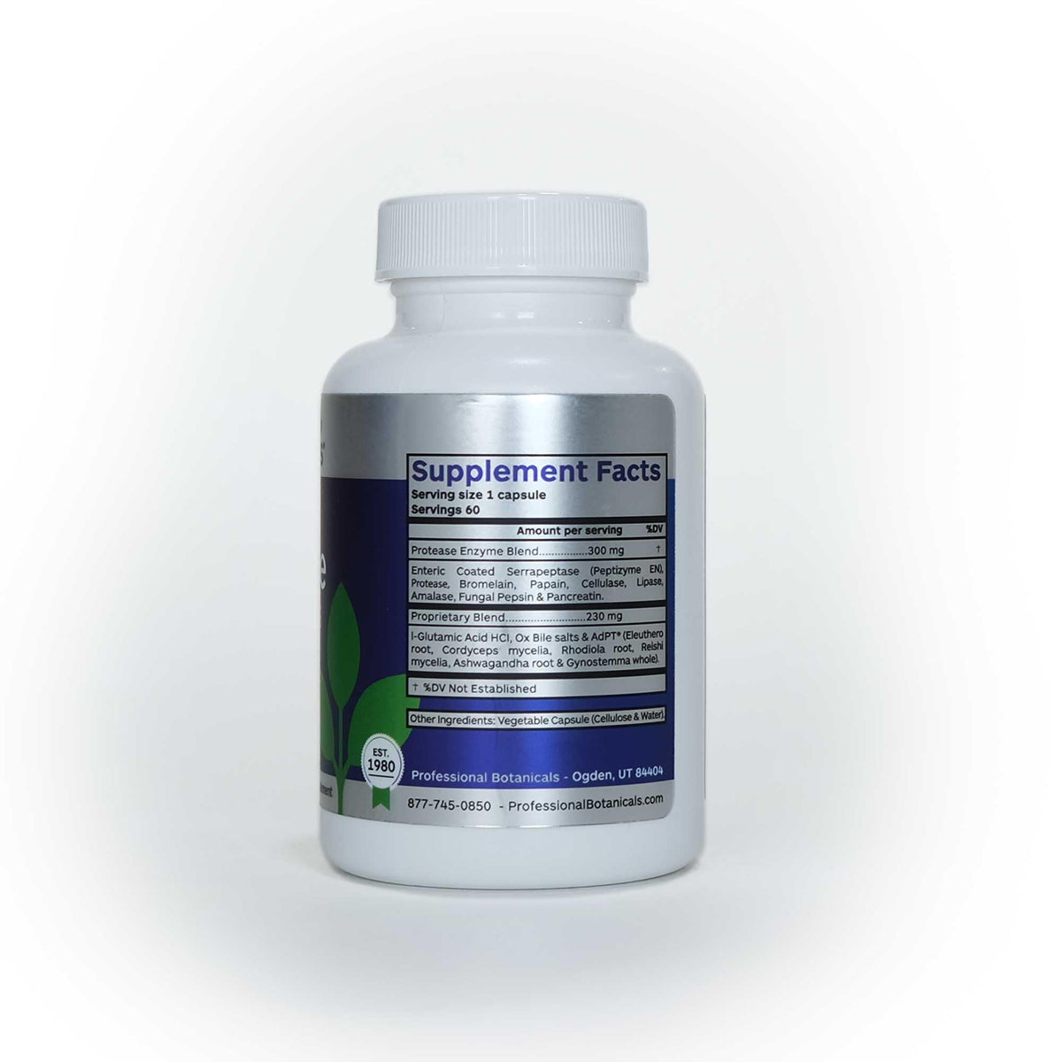 DI-AIDE Enzymes – Advanced Digestive Support (Vegan, Non-GMO) 120 Caps