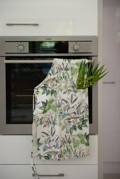 Cotton Apron - Jungle day