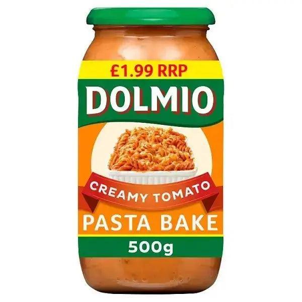 Dolmio Pasta Bake Creamy Tomato Pasta Sauce 500gl (Case of 6)