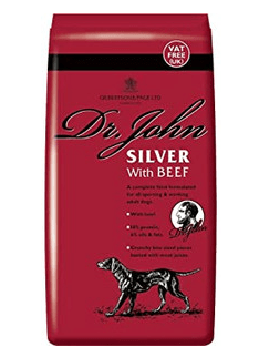 Dr John Silver Dog Food With Beef 15kg