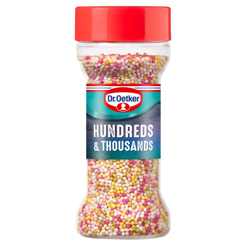Dr. Oetker Hundreds & Thousands, 65g (Case of 6)
