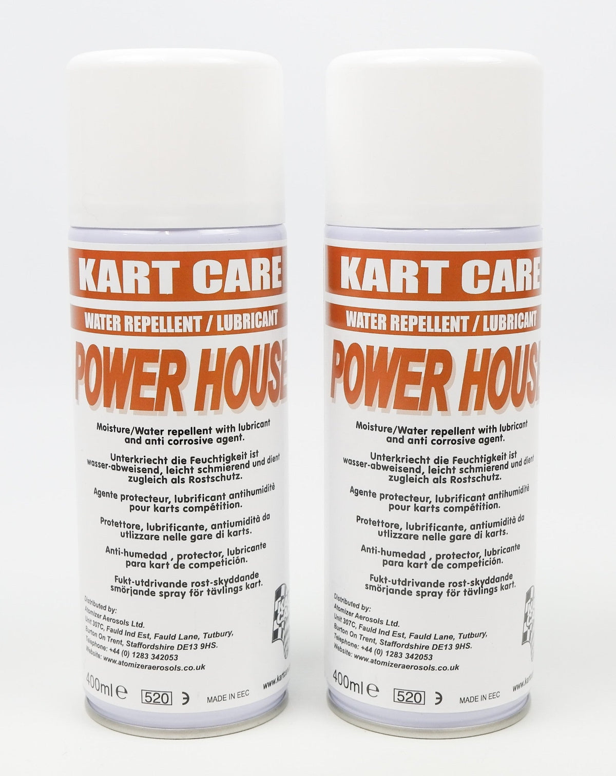 Kart Care POWER HOUSE Moisture Repellent & Lubricant 400ml