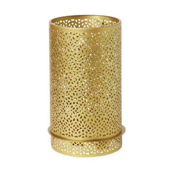 Duni Bliss Gold Candleholder Metal 200x120mm