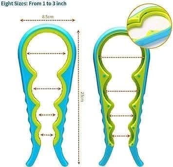 4 in1 Multi-Purpose Hand Jar Bottle Lid Opener Twist Tool