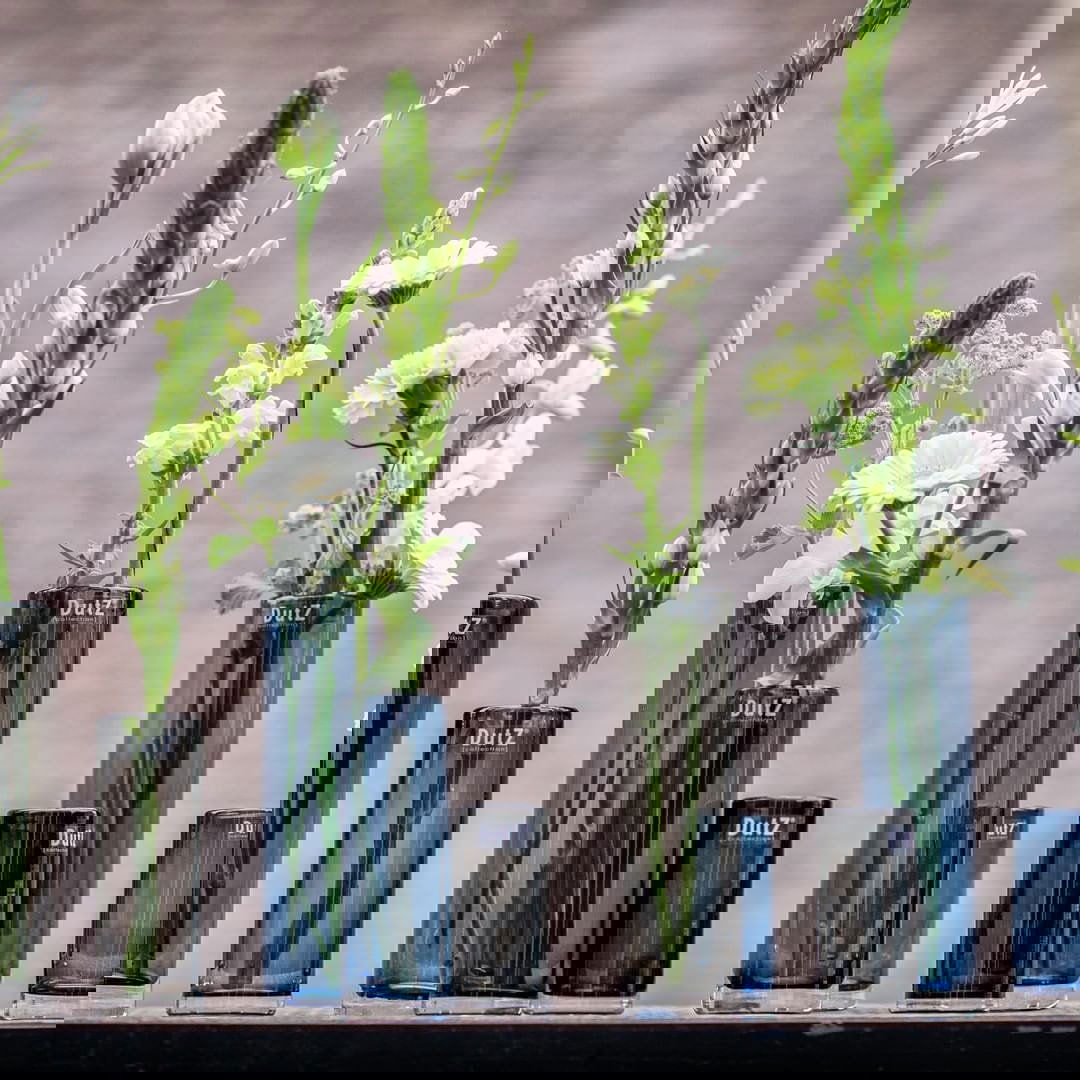 CYLINDER Vase - H25 D6.5 cm - NEWGREY Colour by DutZ