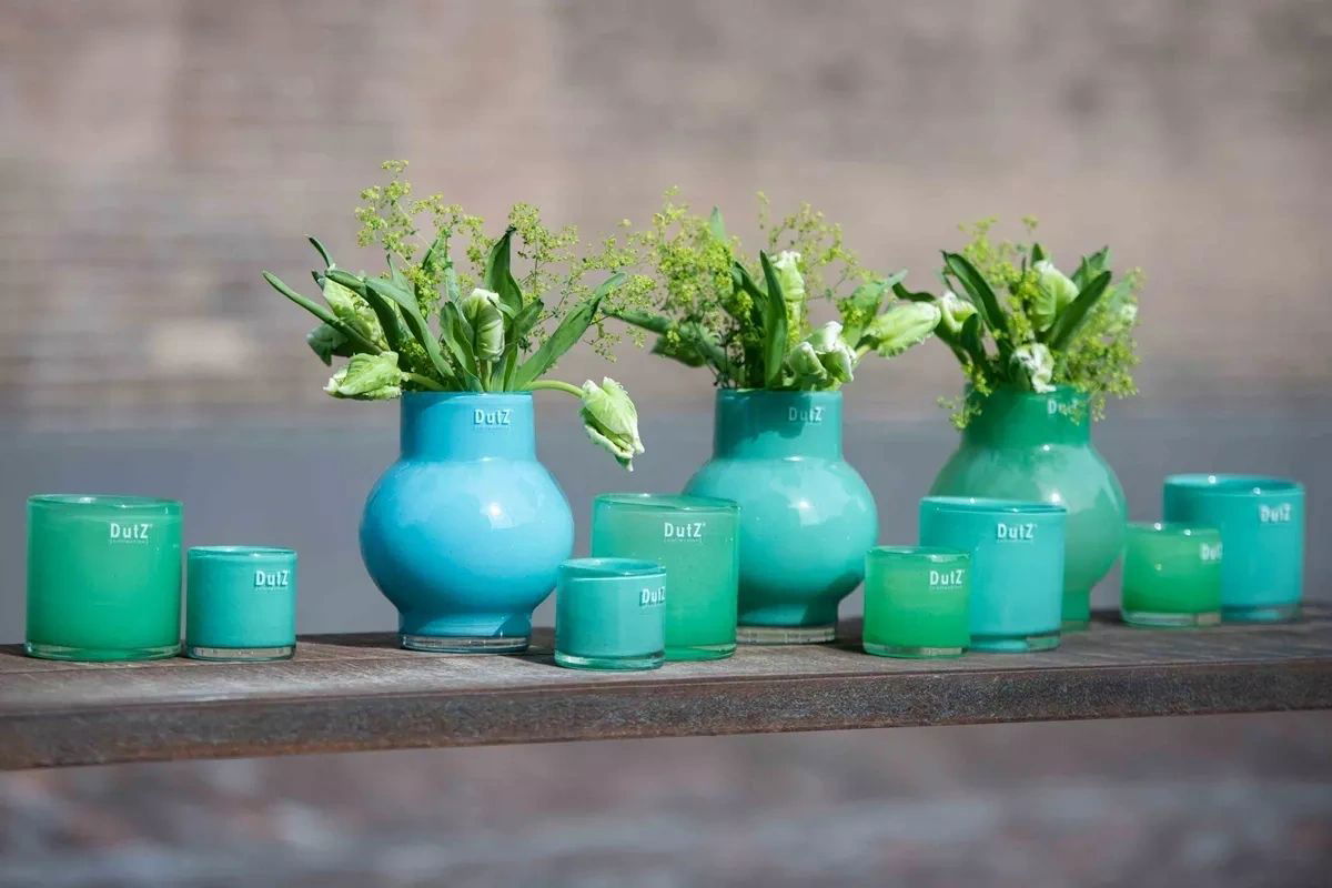 VASE RONDO S - H17 D14 cm - GRASSGREEN