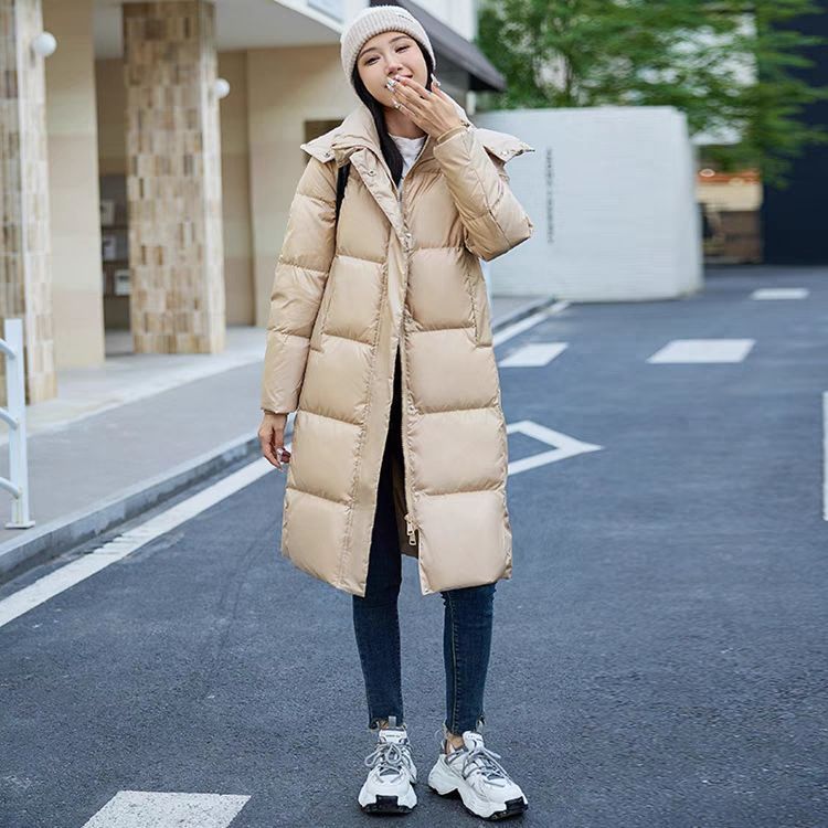 Off-season Down Jacket For Petite Women Long Style