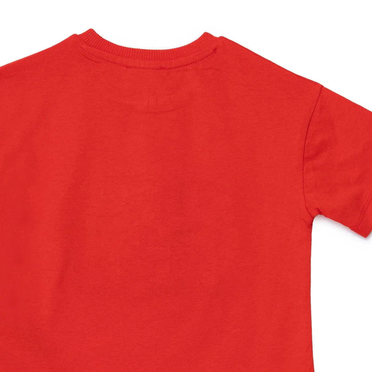 HelloBaby Boys T-shirt Slogan I Love Dad Print Crew Neck Short Sleeve - Red