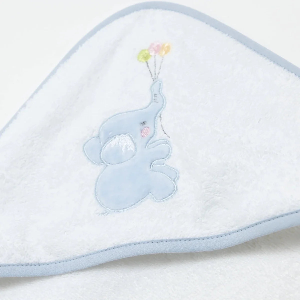 Mollia Elephant Print Baby Bath Towel (75 x 75 cm)