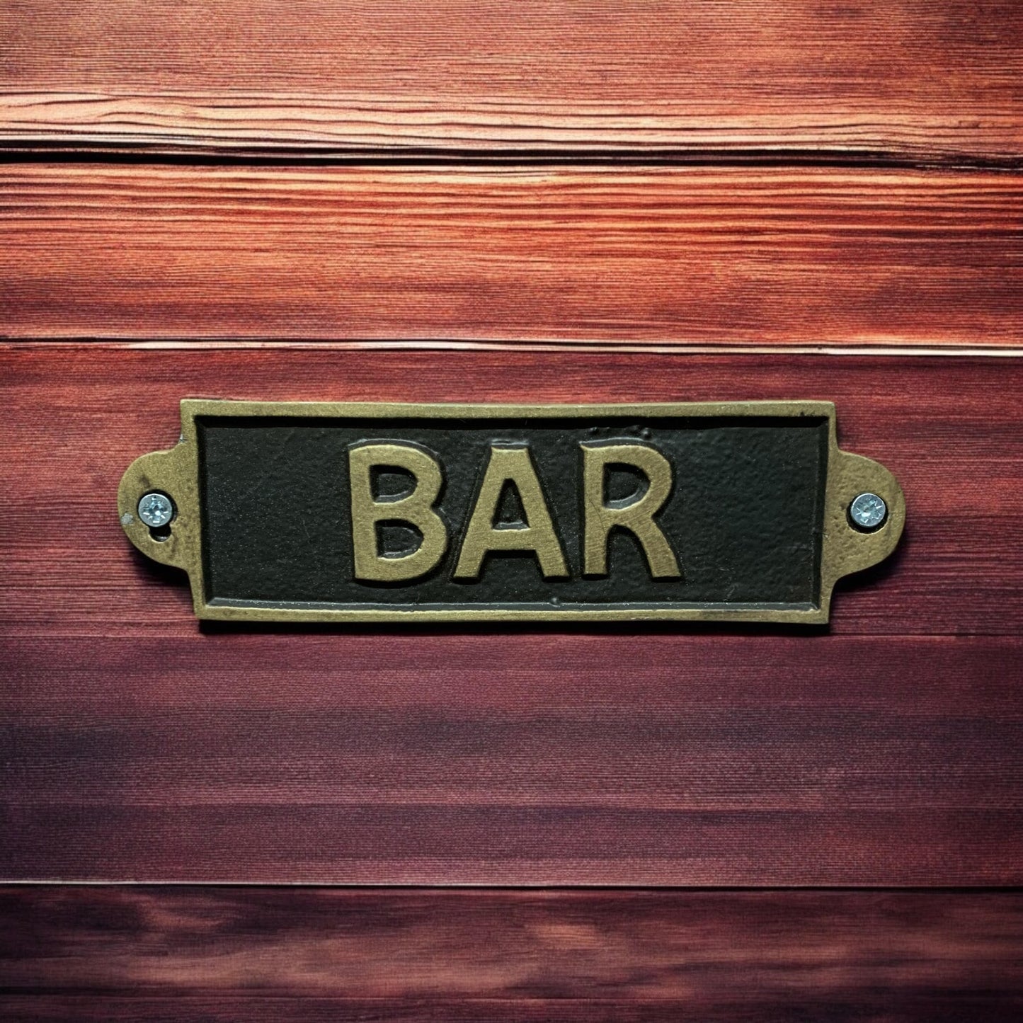 BAR - METAL SIGN