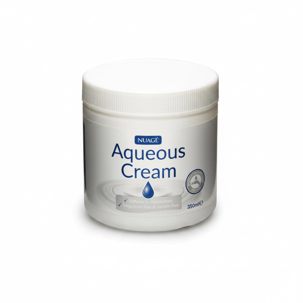 Aqueous cream tub