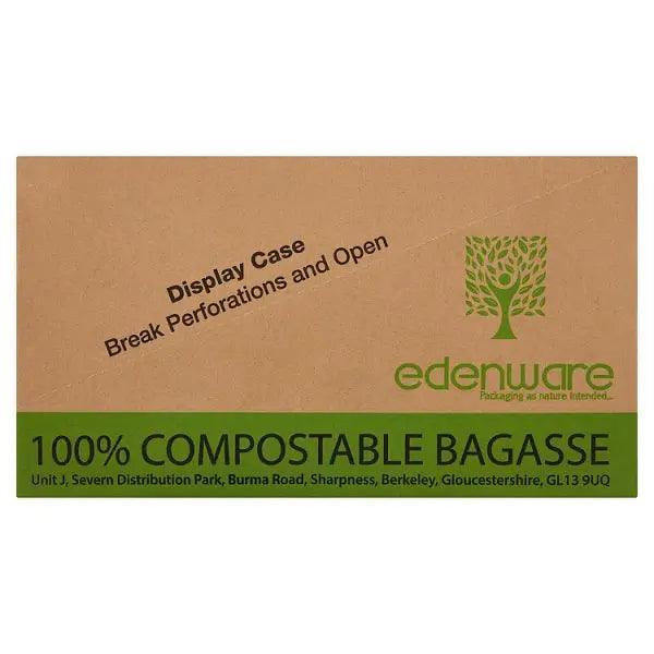 Edenware 200 Bagasse Large Meal Box (Case of 4)