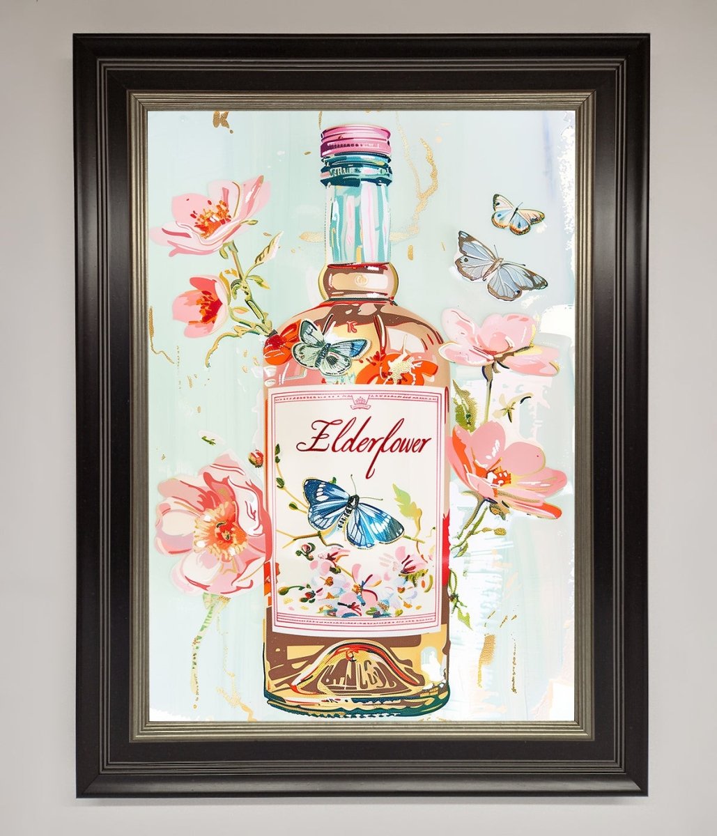 Elderflower Wine Framed Wall Art