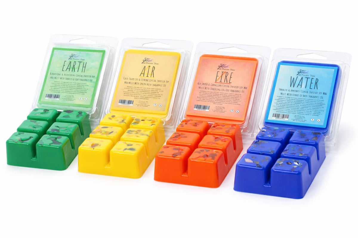 Water Elements - Crystal Infused Scented Wax Melts