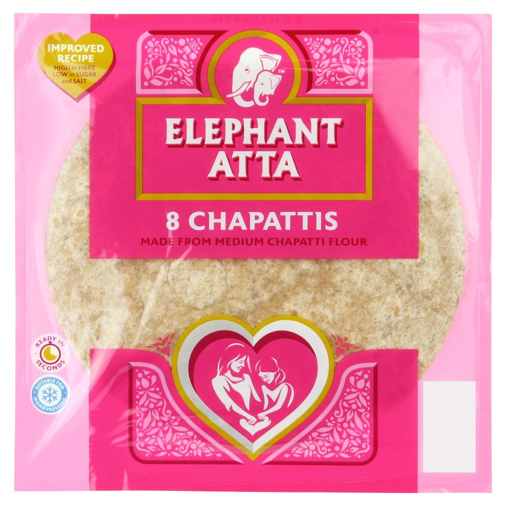 Elephant Atta 8 Chapattis, 360g