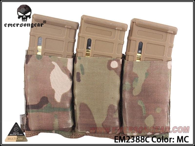 Emerson Gear Triple Elastic Magazine Pouch