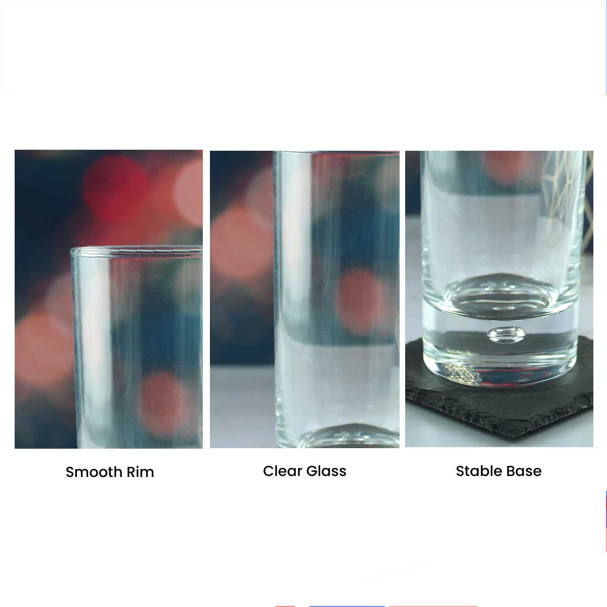 Engraved Cocktail Hiball Glass with World's Best Girlfriend Design