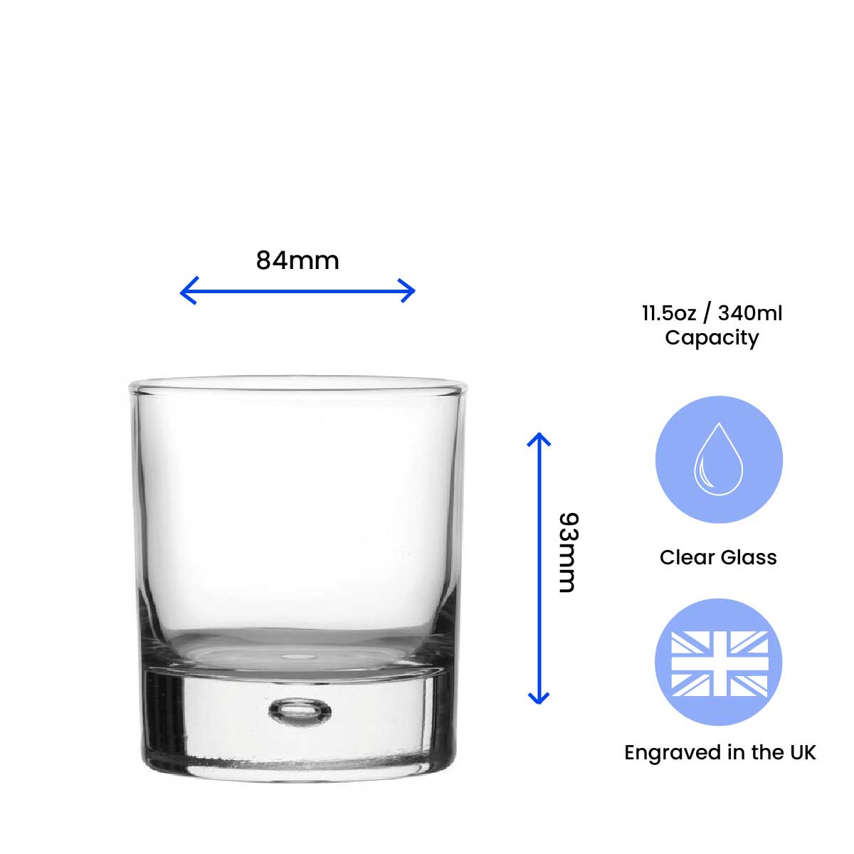 Engraved Whisky Tumbler with I love you Even with Smelly Farts Design
