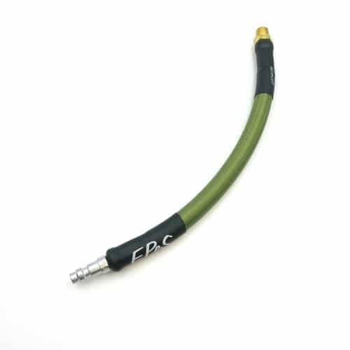 EPes IGL type S&F hose for HPA system - male QD + 1/8NPT - 20cm
