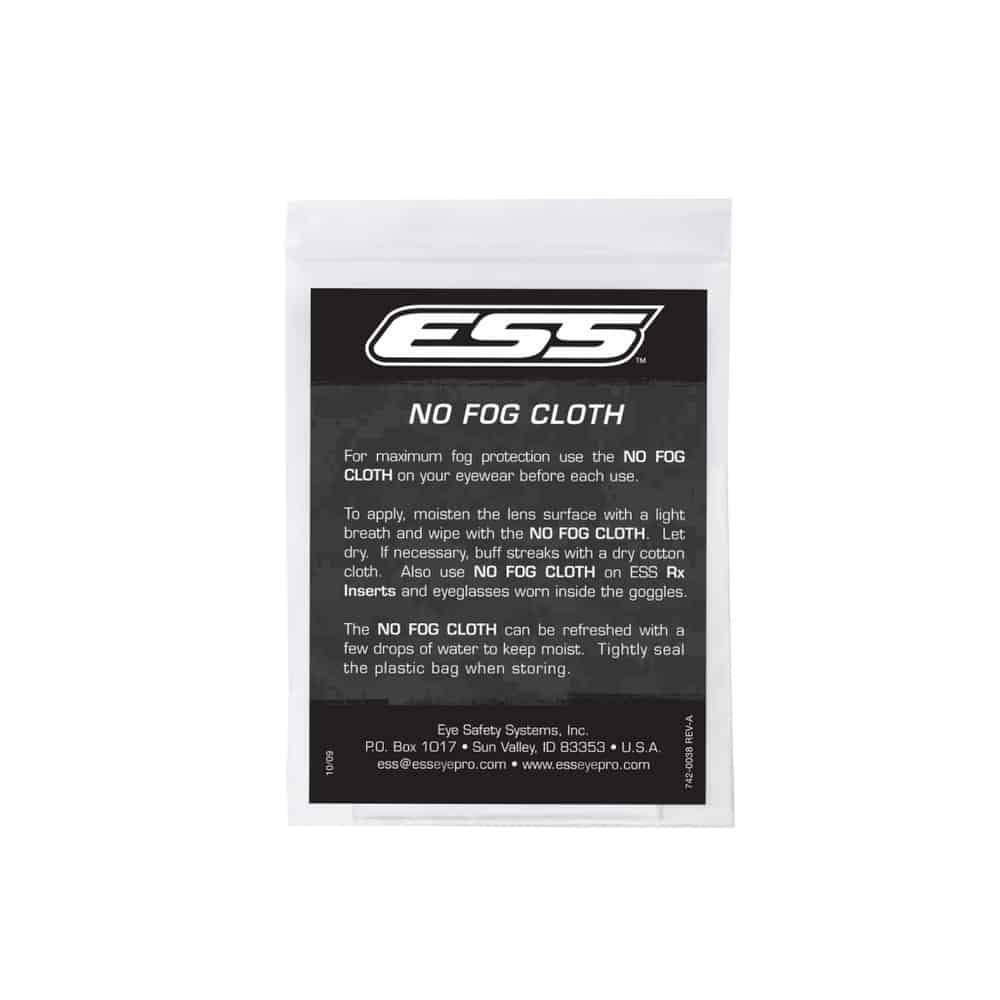 ESS Reusable No Fog Cloth