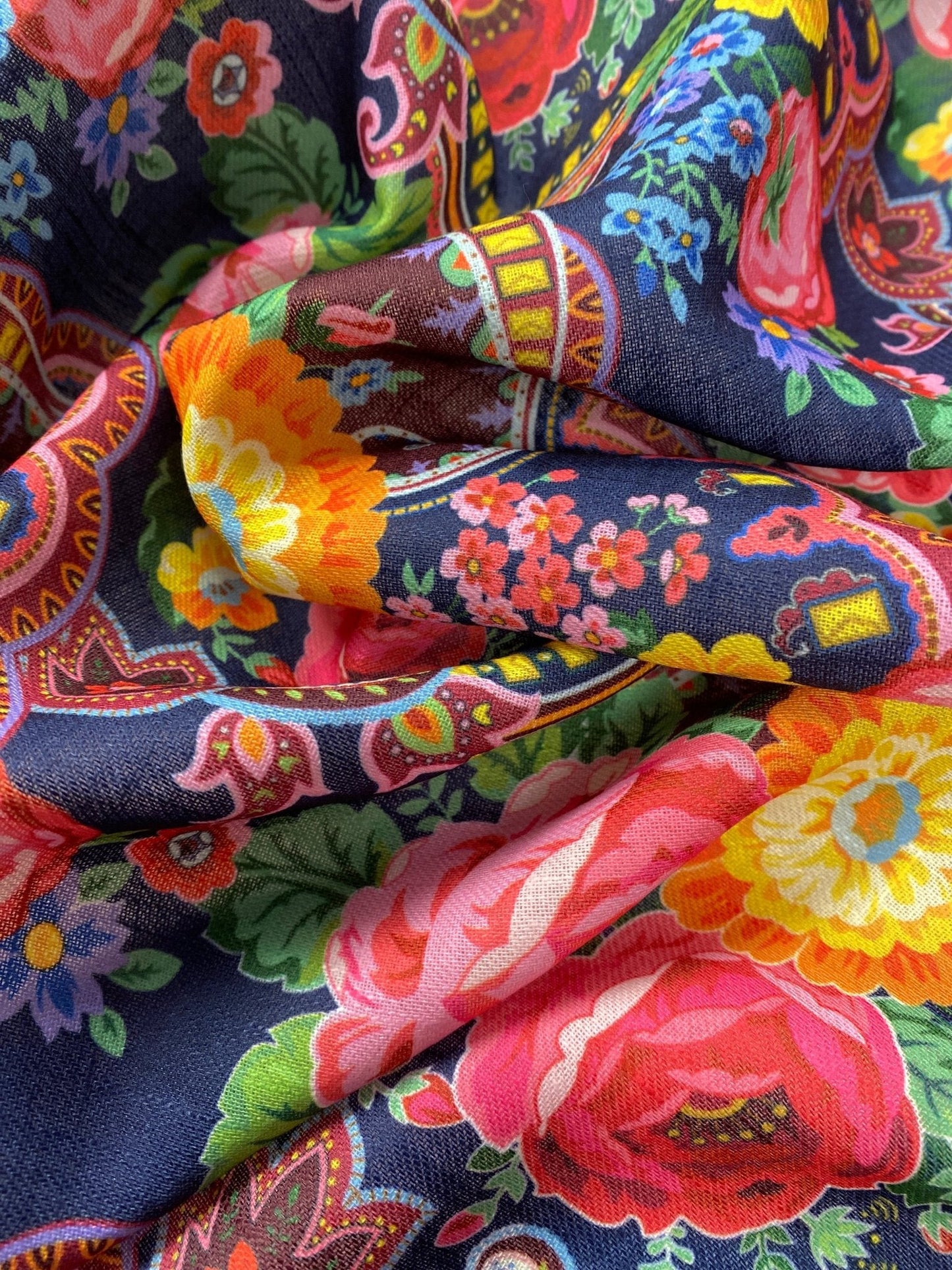 Ethnic Patterned Fabric by Metre