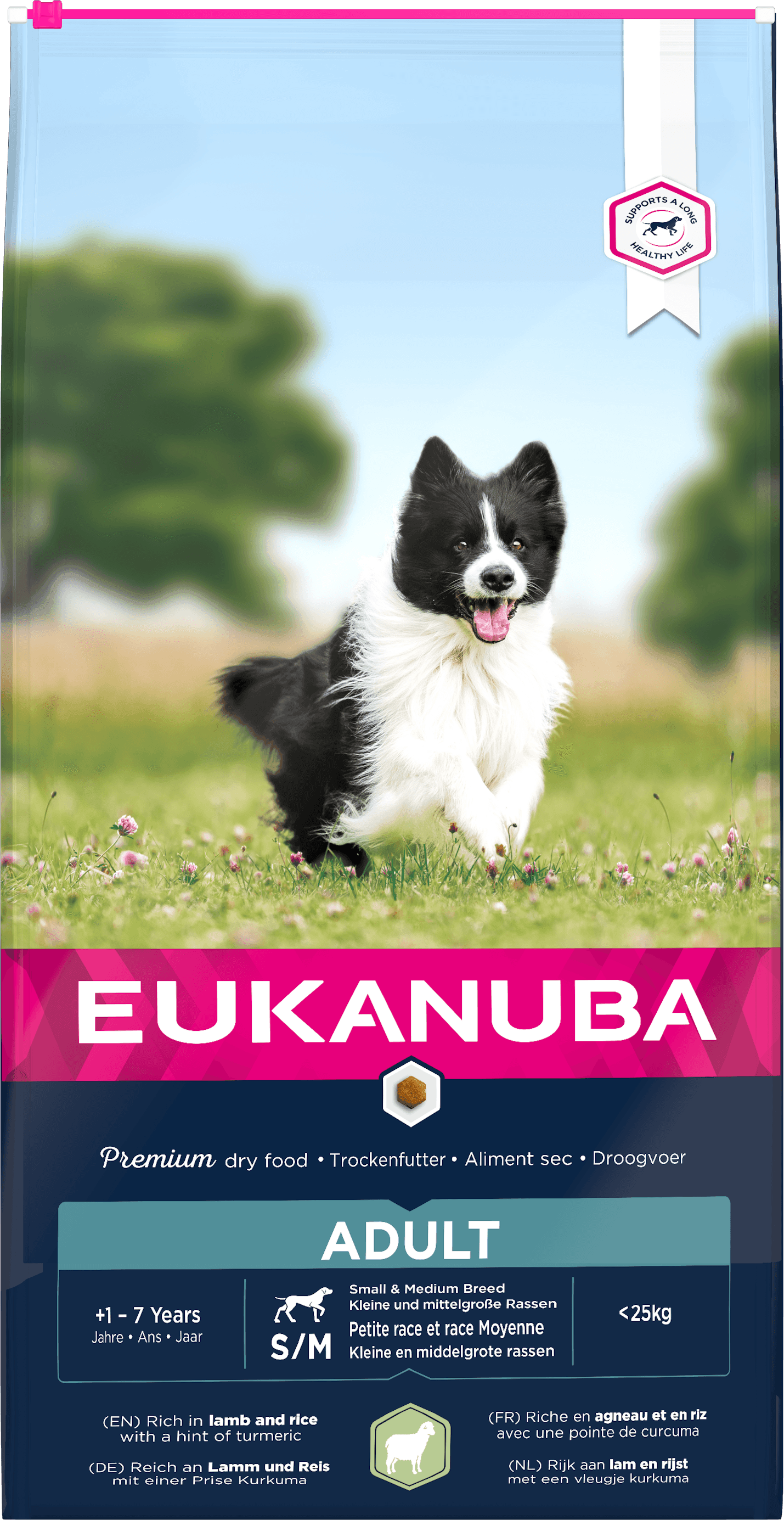 Eukanuba Adult Small Medium Breed Lamb & Rice 12kg