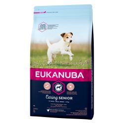 EUKANUBA Caring Senior Small Breed Rich In Fresh Chicken 12kg