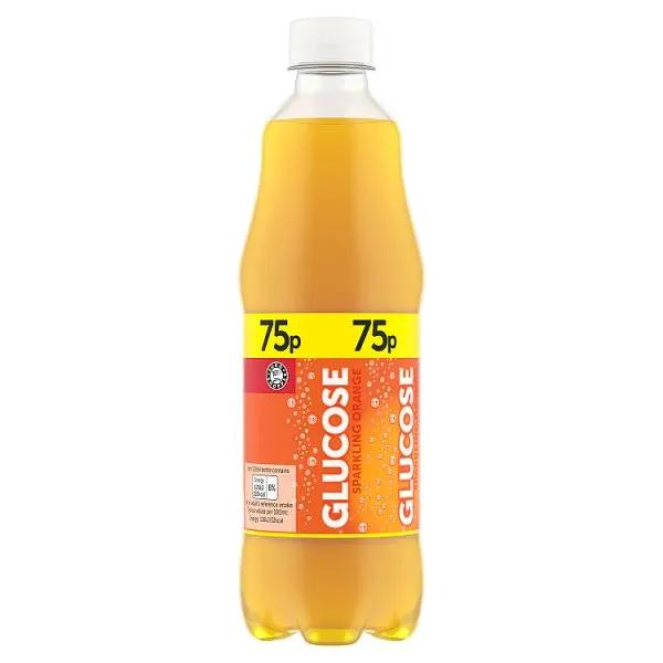 Euro Shopper Glucose Sparkling Orange 500ml (Case of 12)