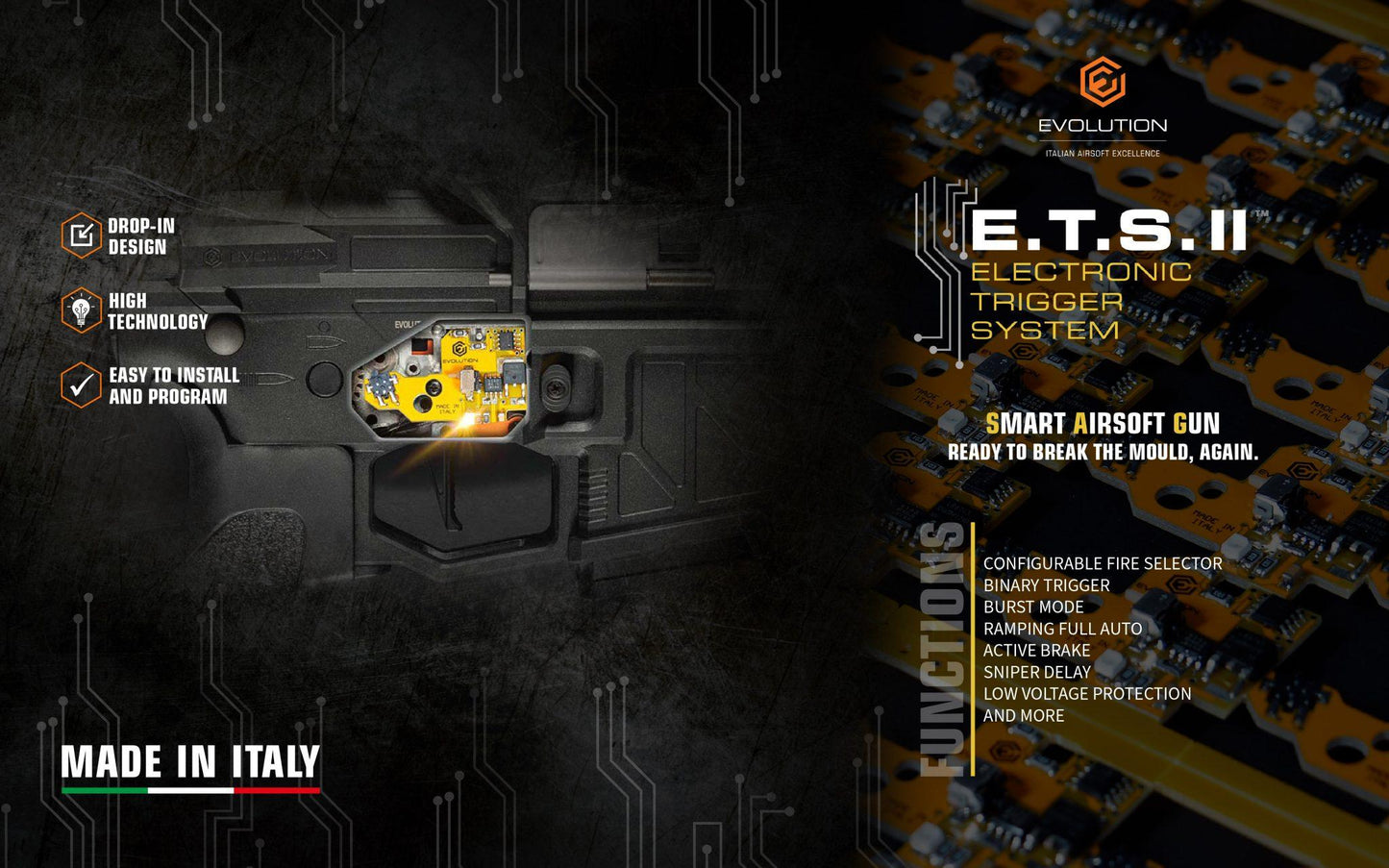 Evolution Recon MK18 Mod 1 10.8" Carbontech ETS II