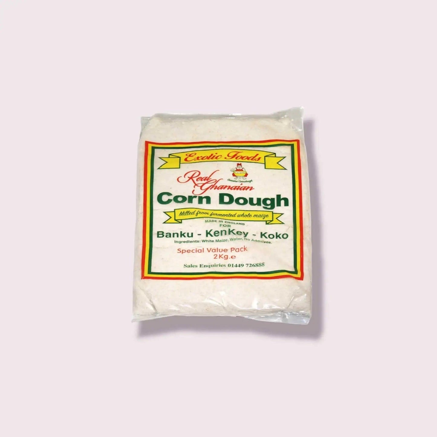 Exotic Corn Dough 2KG Made From 100% Fermented Whole Maize