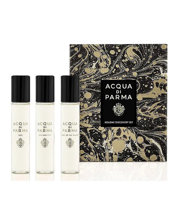Acqua di Parma Signatures of the Sun Gift Set 12ml Yuzu EDP + 12ml Osmanthus EDP + 12ml Sakura EDP