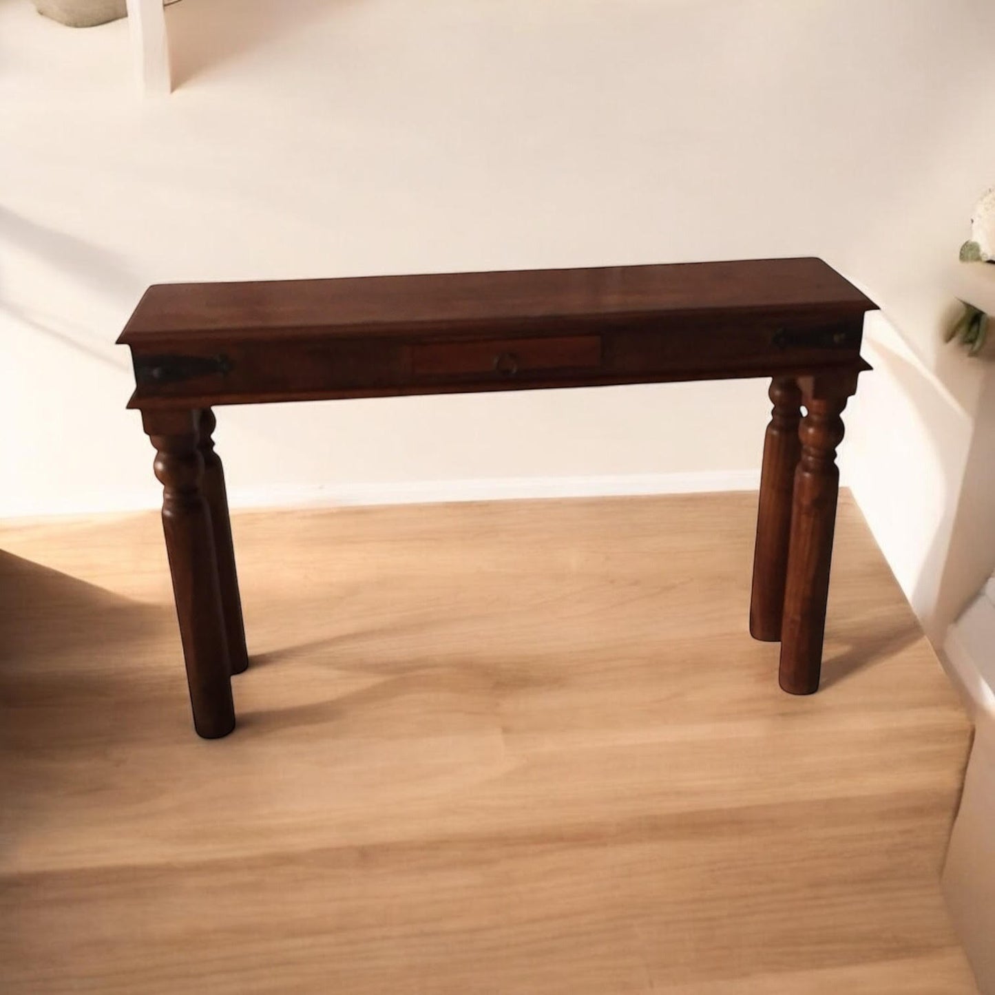 120CM WOODEN CONSOLE  TABLE