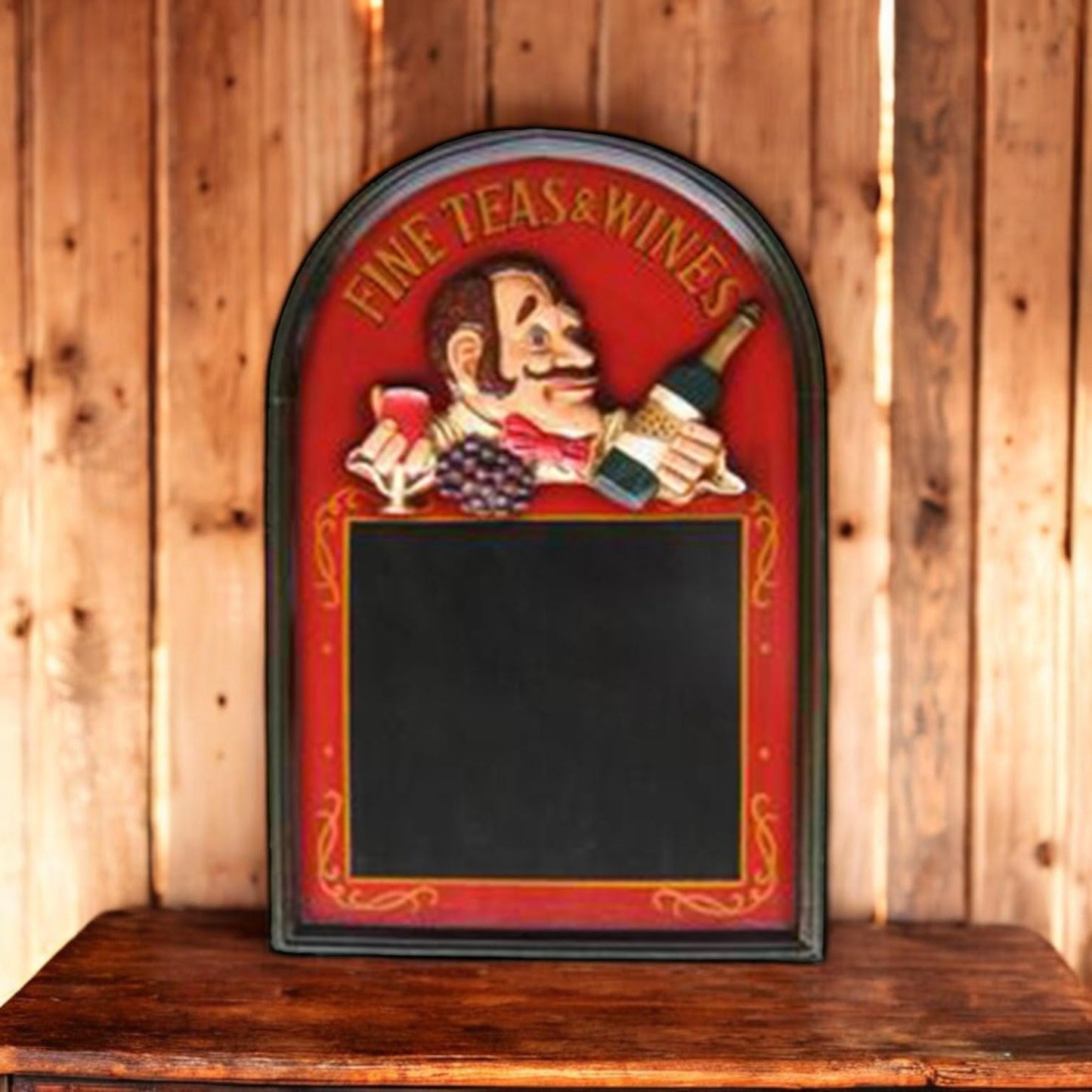 60X40CM WINE WAITER BLACK MENU BOARD