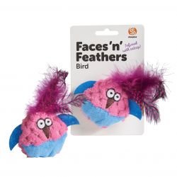 Faces 'n' Feathers Cat Toy