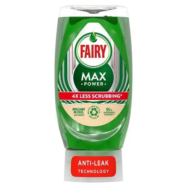 Fairy Max Power Washing Up Liquid Original 370 ML (Case of 8)