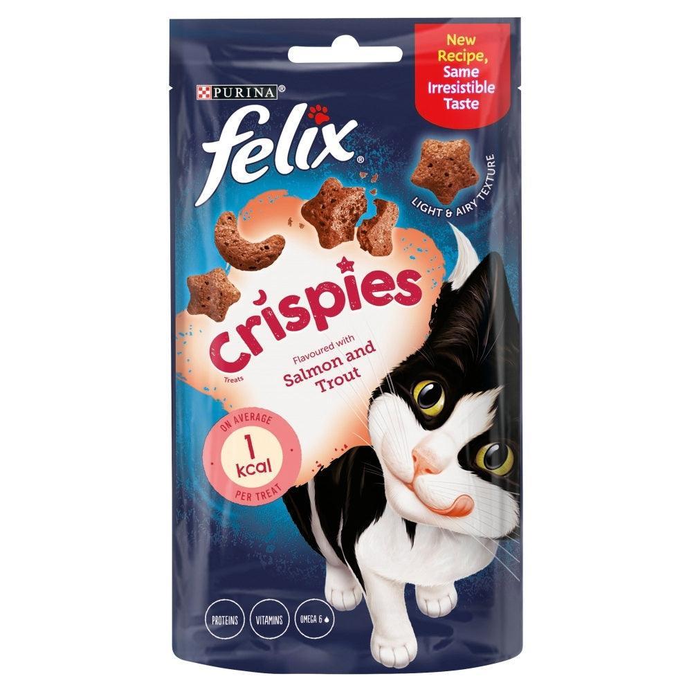 Felix Crispies Salmon and Trout 45g - Case of 8