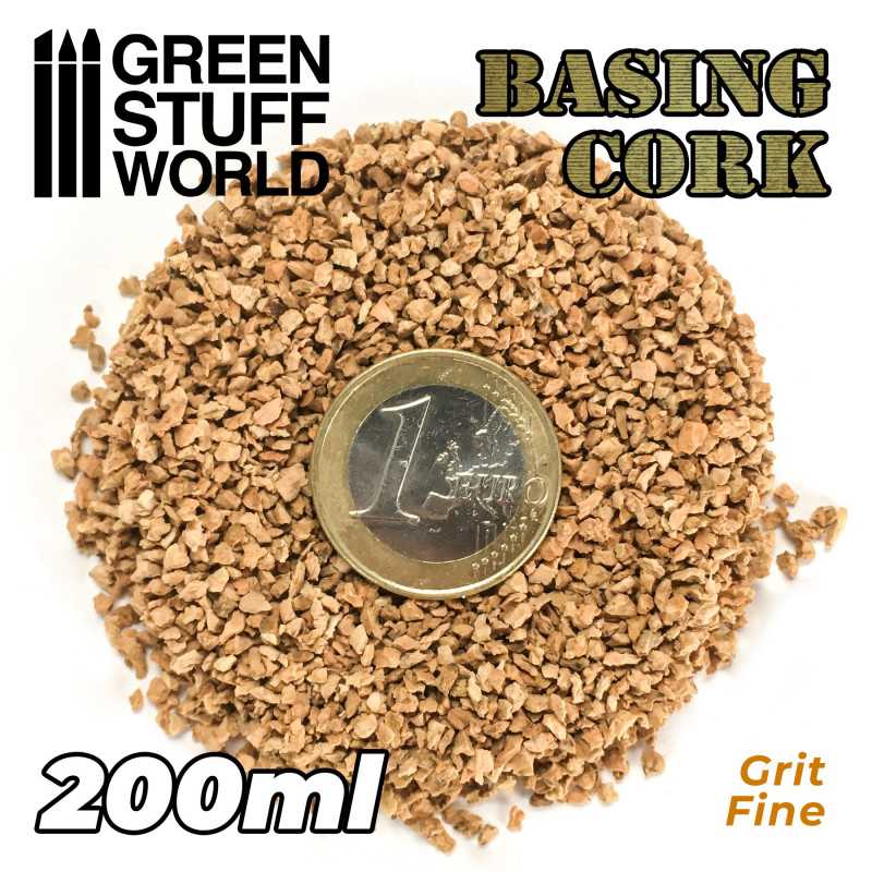 Fine Basing Cork Grit - 200ml | Green Stuff World