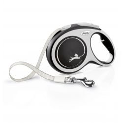flexi New Comfort L Tape 8 m, black