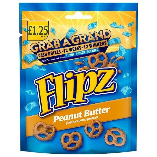 Flipz Peanut Butter 12x80g (Case of 12)