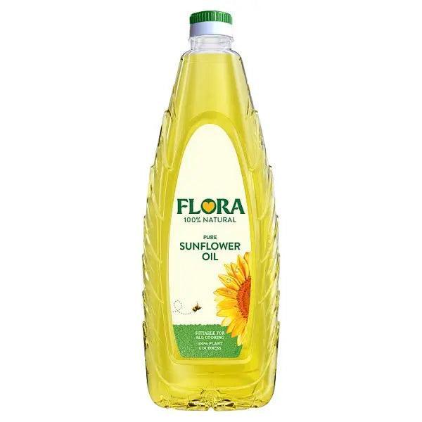 Flora Pure Sunflower Oil 1 Litre (Case of 8)