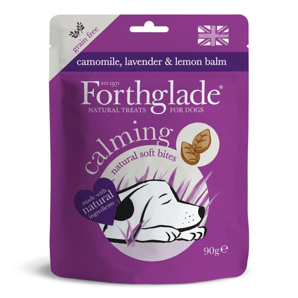 Forthglade Natural Soft Bites Calming Grain Free Camomile, Lavender and Lemon Treats 90g - Case of 8