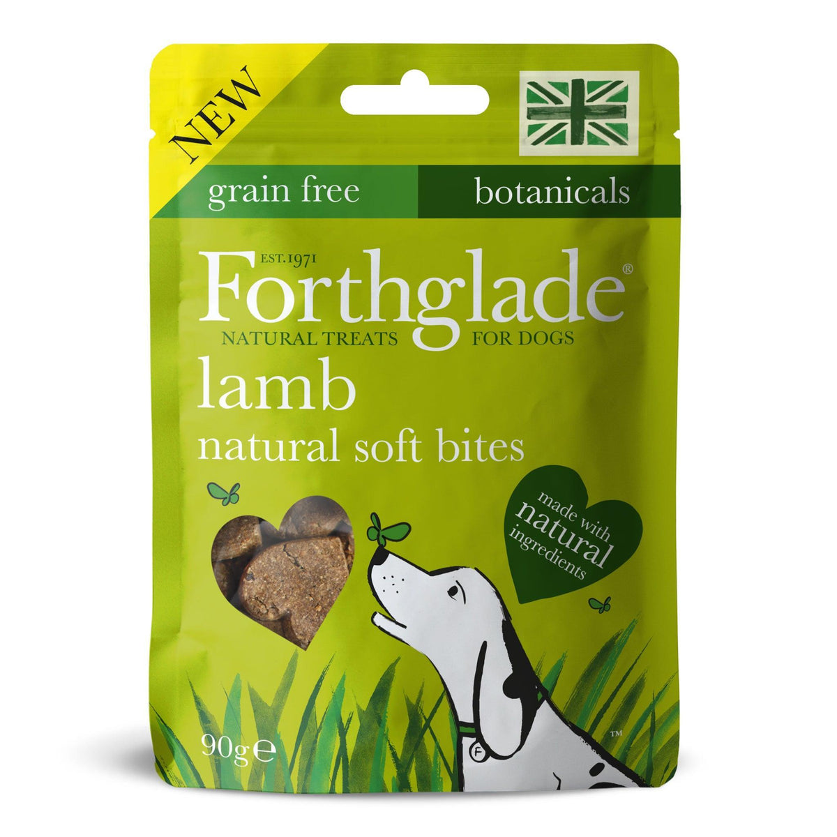 Forthglade Natural Soft Bites Lamb Treats 90g - Case of 8