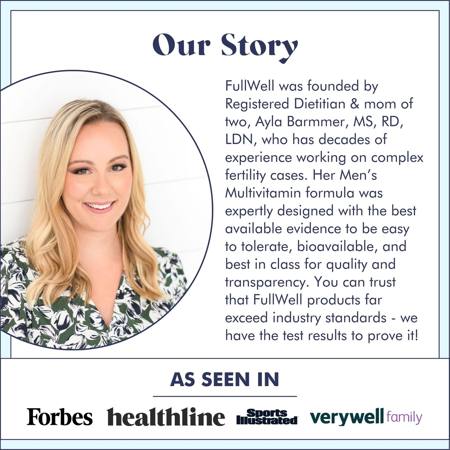FullWell Fertility Multivitamin for Men & Women | Daily Conception Support & Sperm Health | Dietitian-Formulated