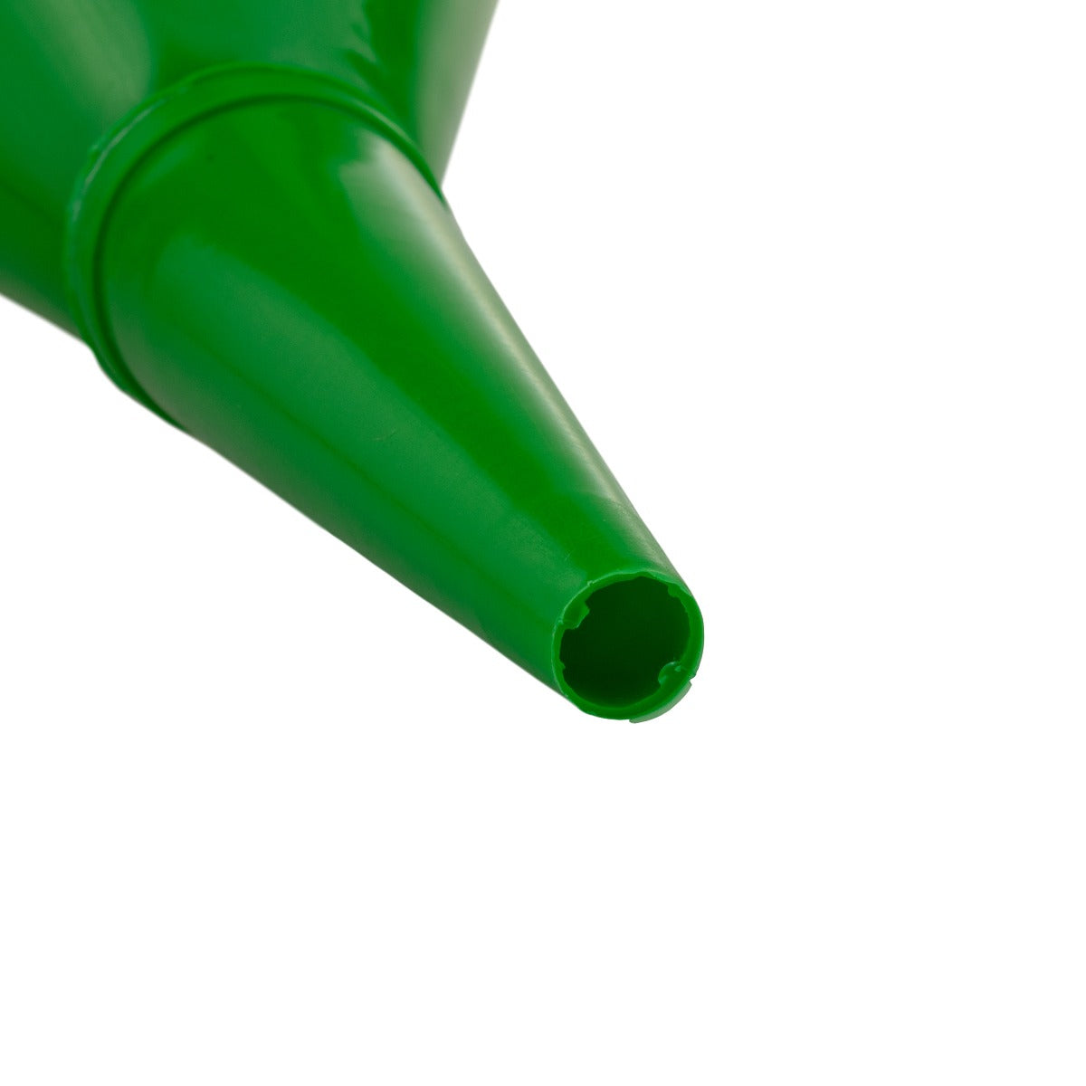 Angled Car Fuel Funnel with Filter, Green Water Flow Control Winter Vehicle Tool