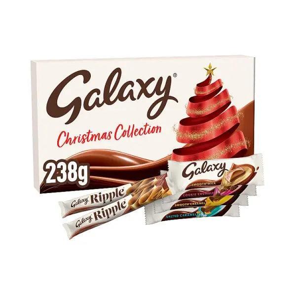 Galaxy Smooth Milk Chocolate Large Christmas Selection Box 238g (Case of 9)